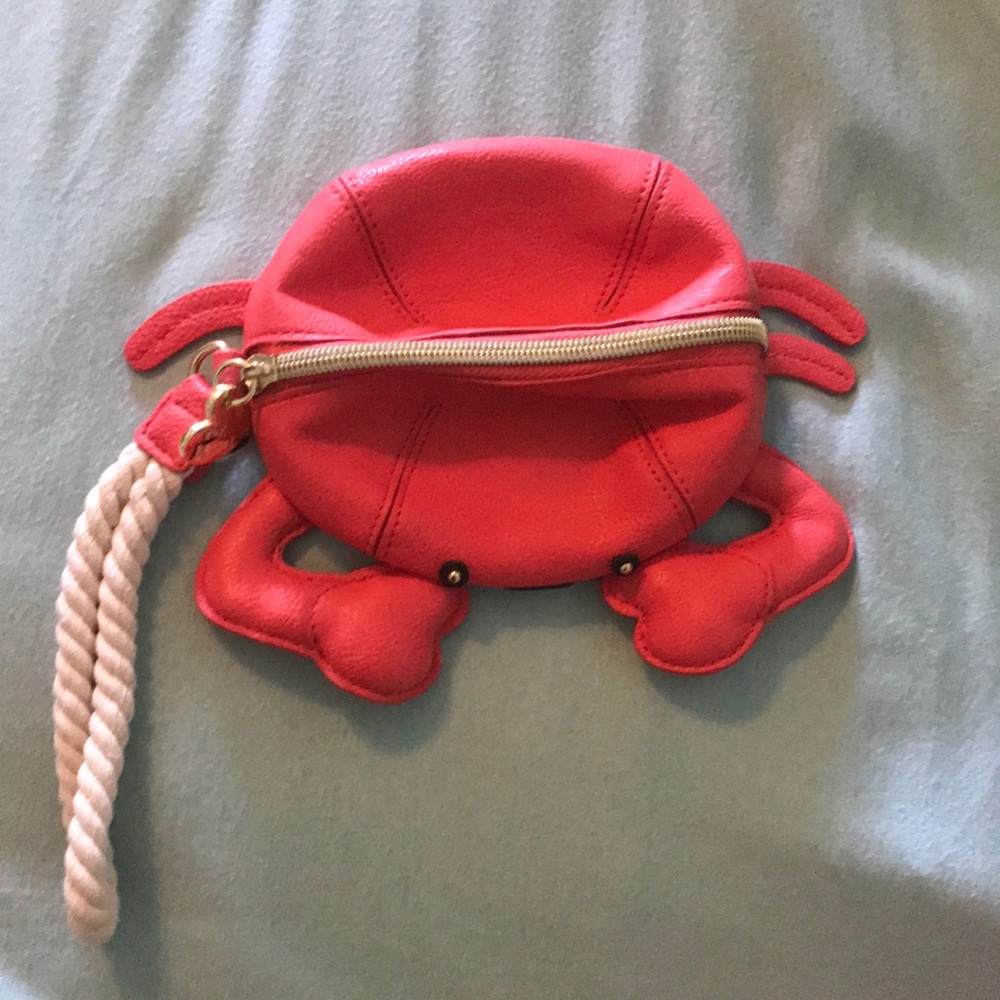 Hersey Johnson Crab Wristlet Wallet